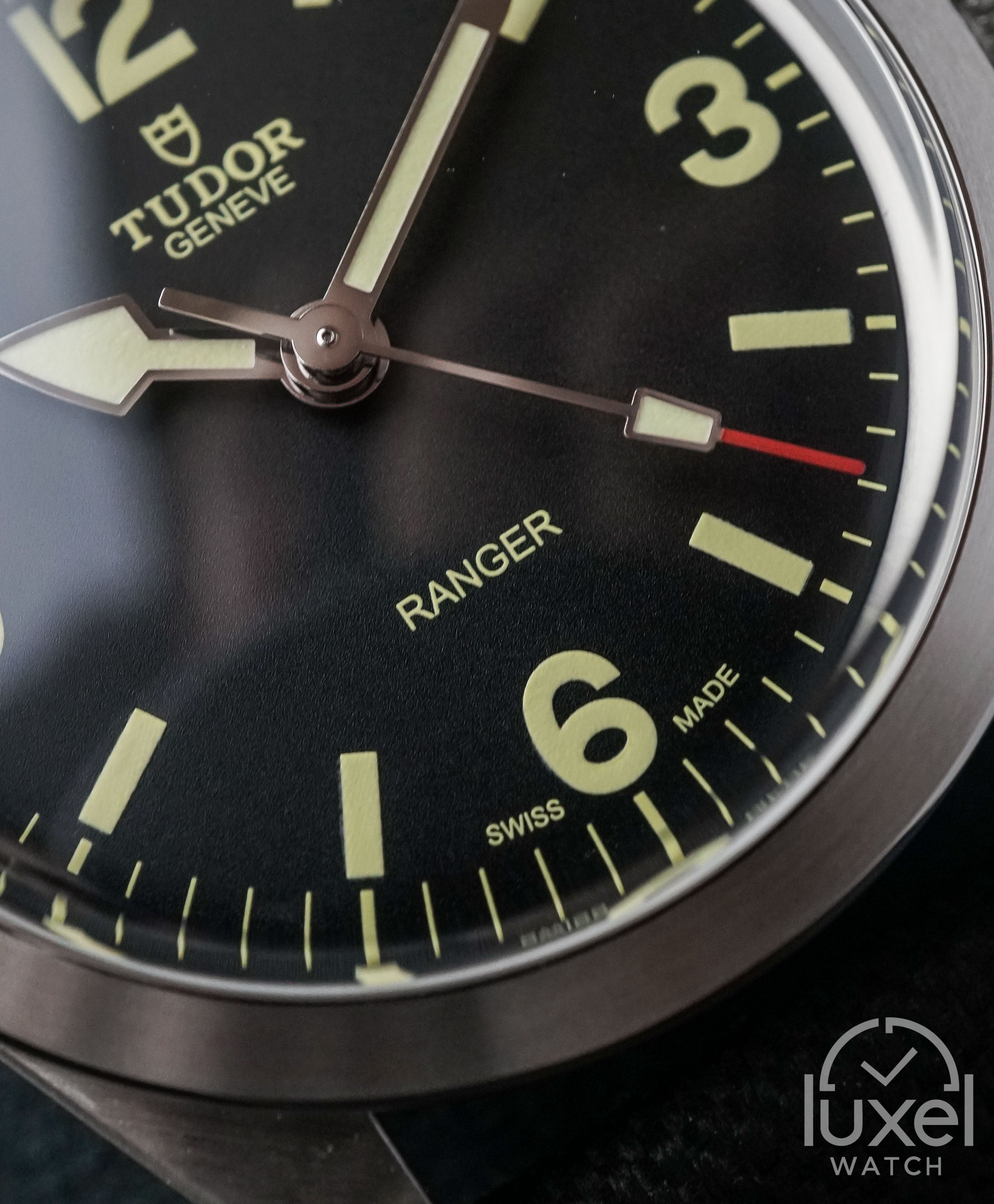 tudor Ranger With Black Dial Rubber-Leather Strap M79950-0002