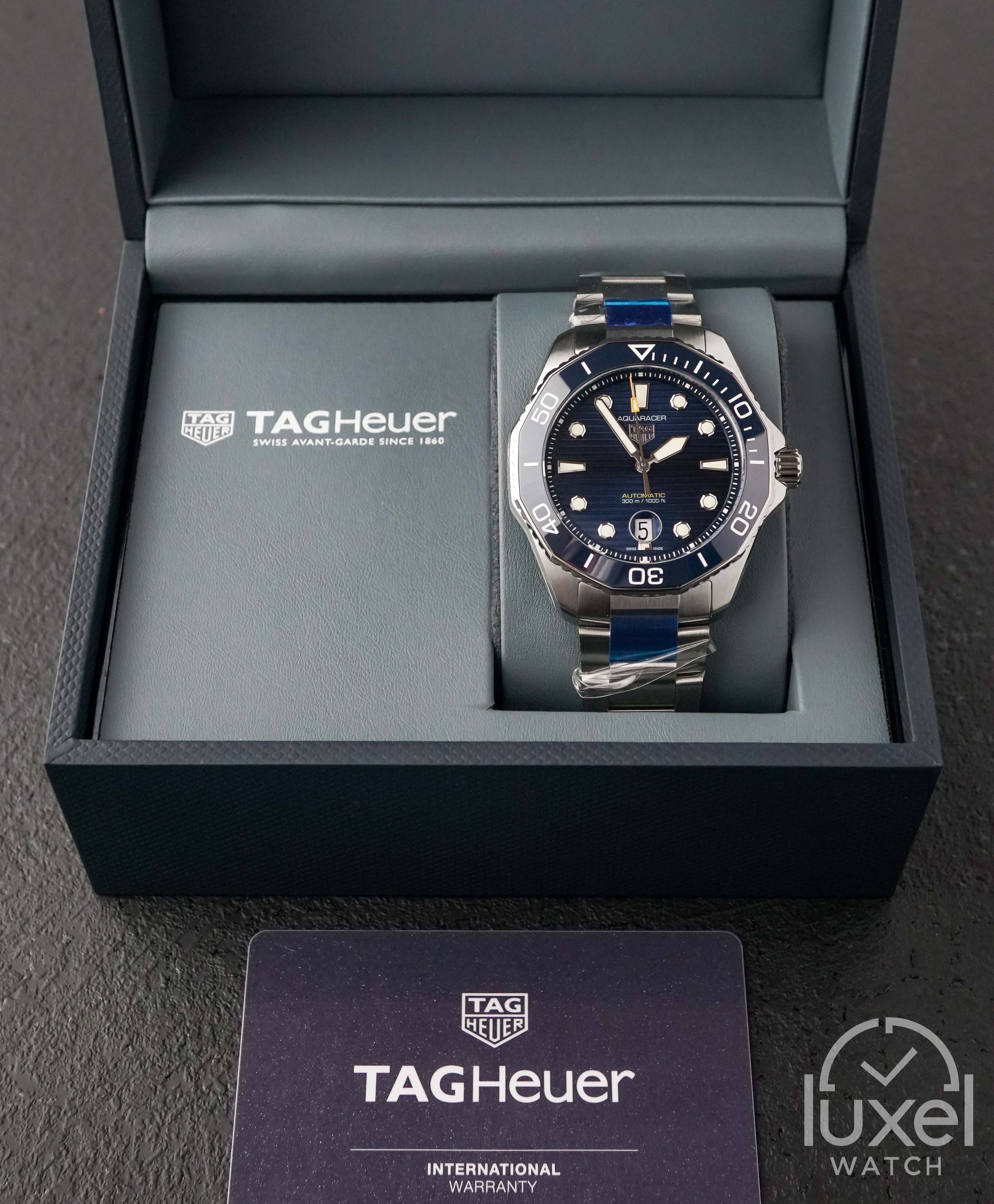 tag heuer Aquaracer Professional 200 Quartz With Black Dial Steel Bracelet WBP1110