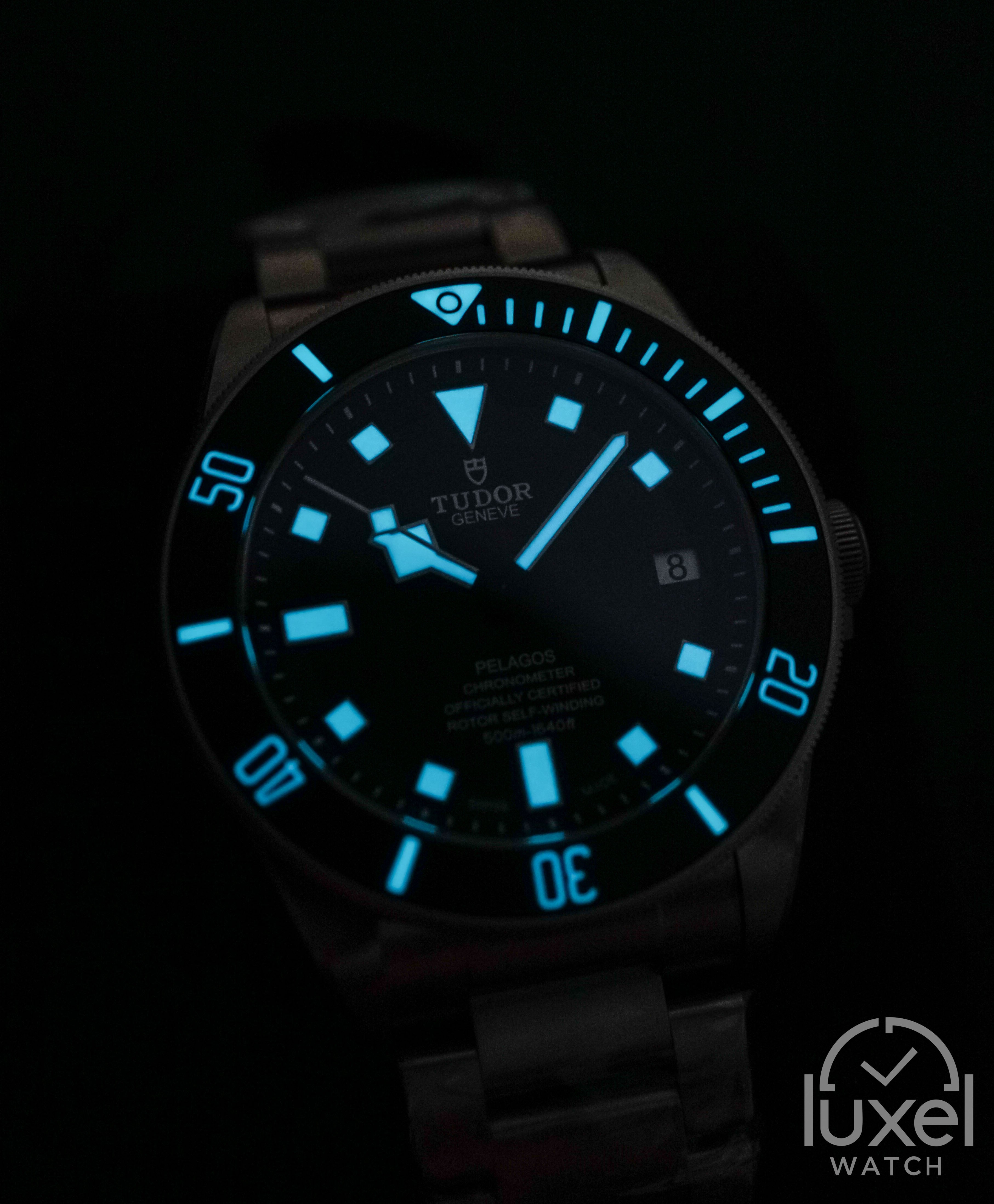 Tudor Pelagos Black With Black Mette Dial Titanium Bracelet M25600TN-0001