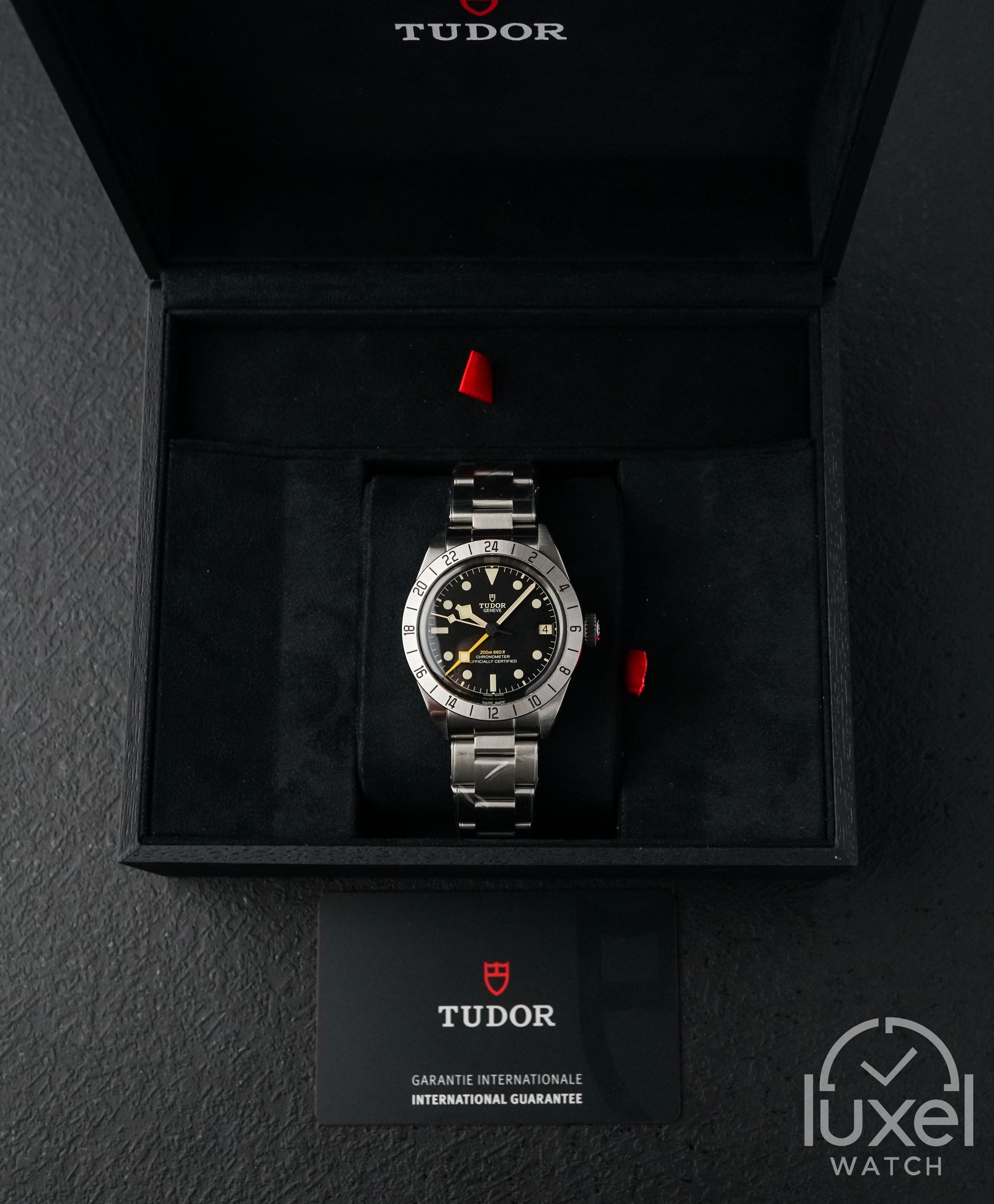 tudor Black Bay Pro With Black Dial Steel Bracelet M79470-0001