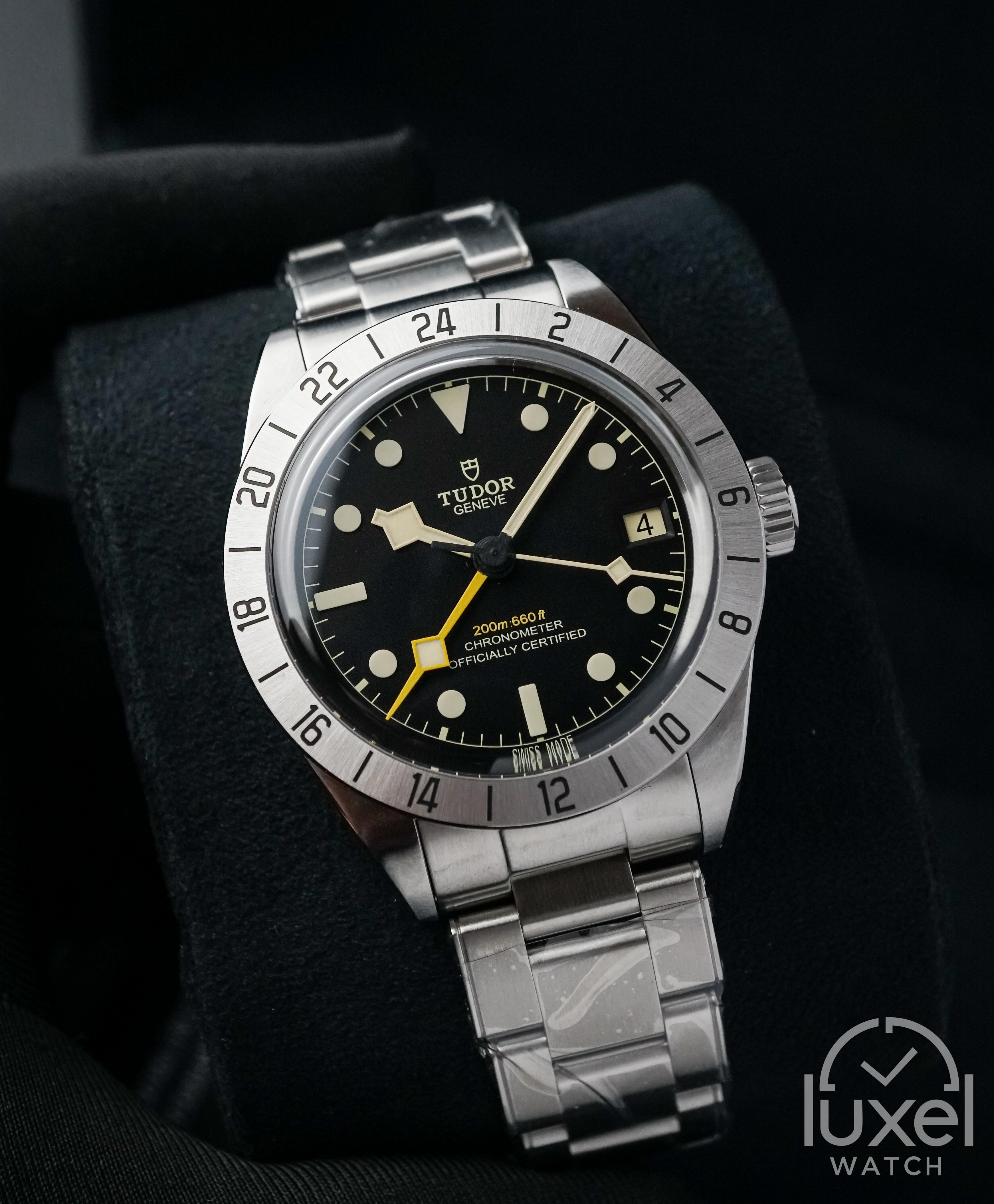 tudor Black Bay Pro With Black Dial Steel Bracelet M79470-0001