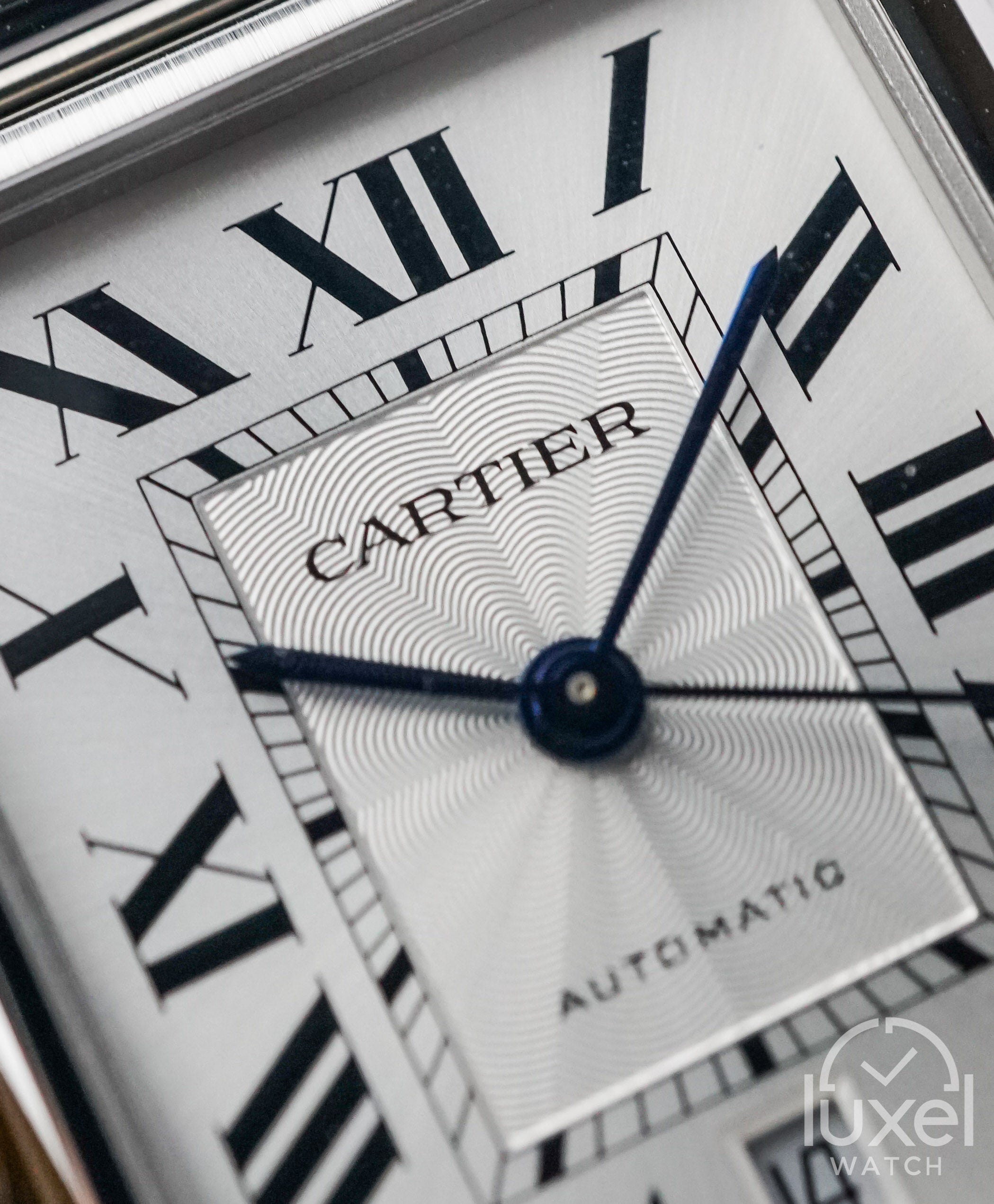 cartier Tank Must XL With White Dial Steel Bracelet WSTA0053