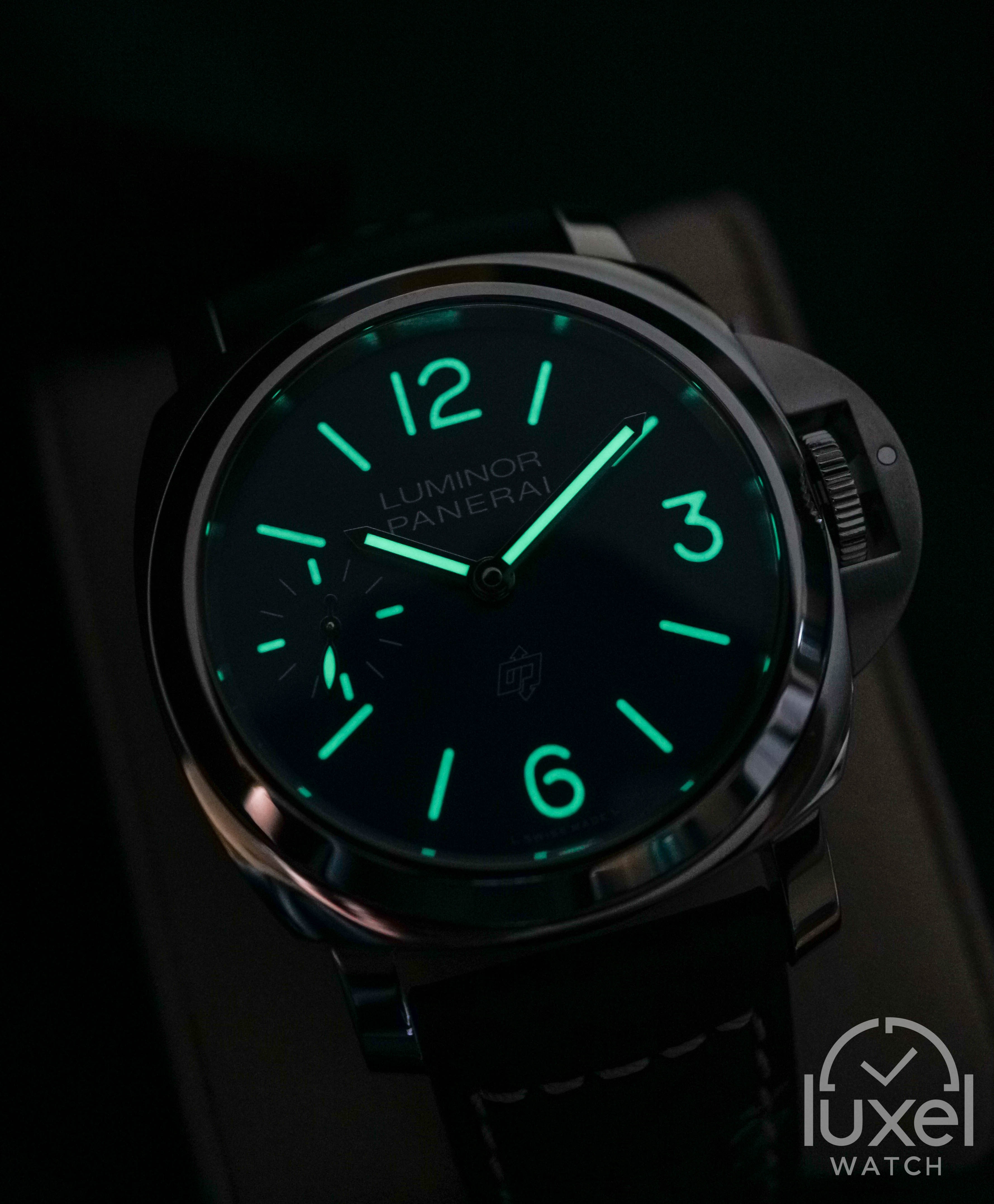 panerai Blu Mare With Blue Dial Leather Strap PAM1085