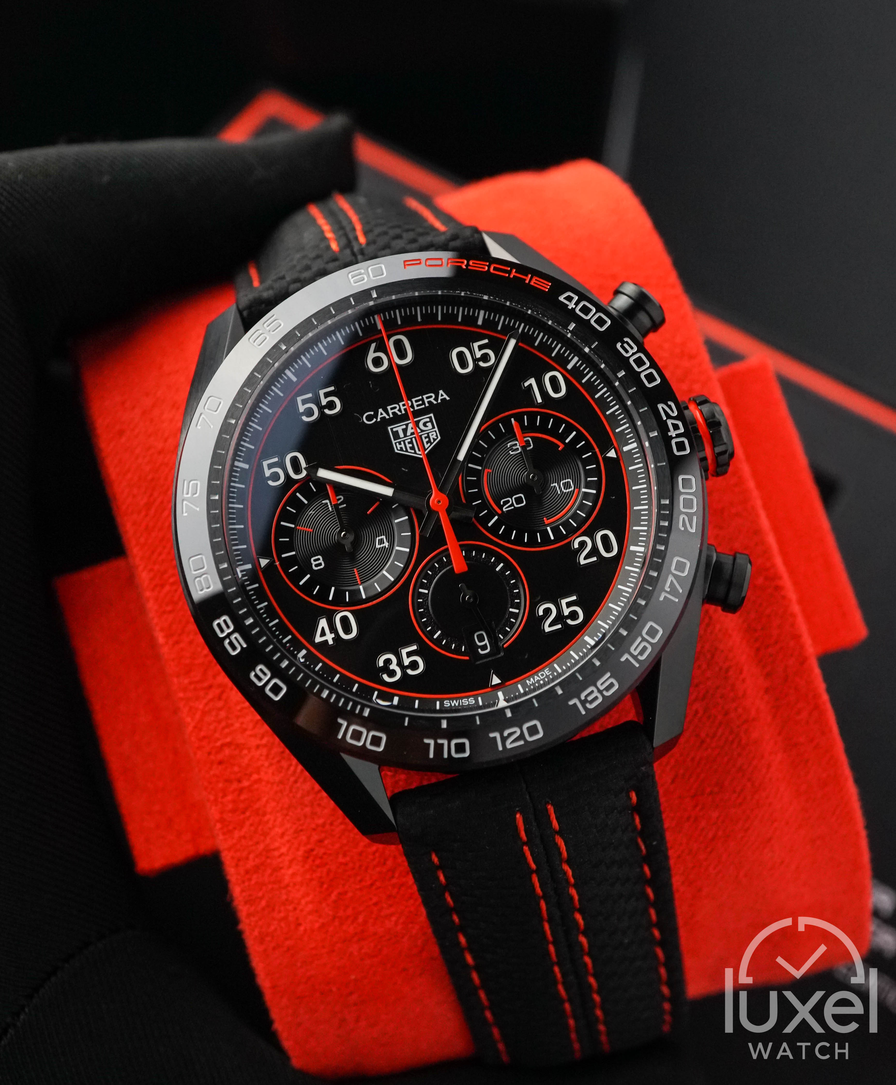 tag heuer Carrera X Porsche Orange Racing CBN2A1M.FC6526