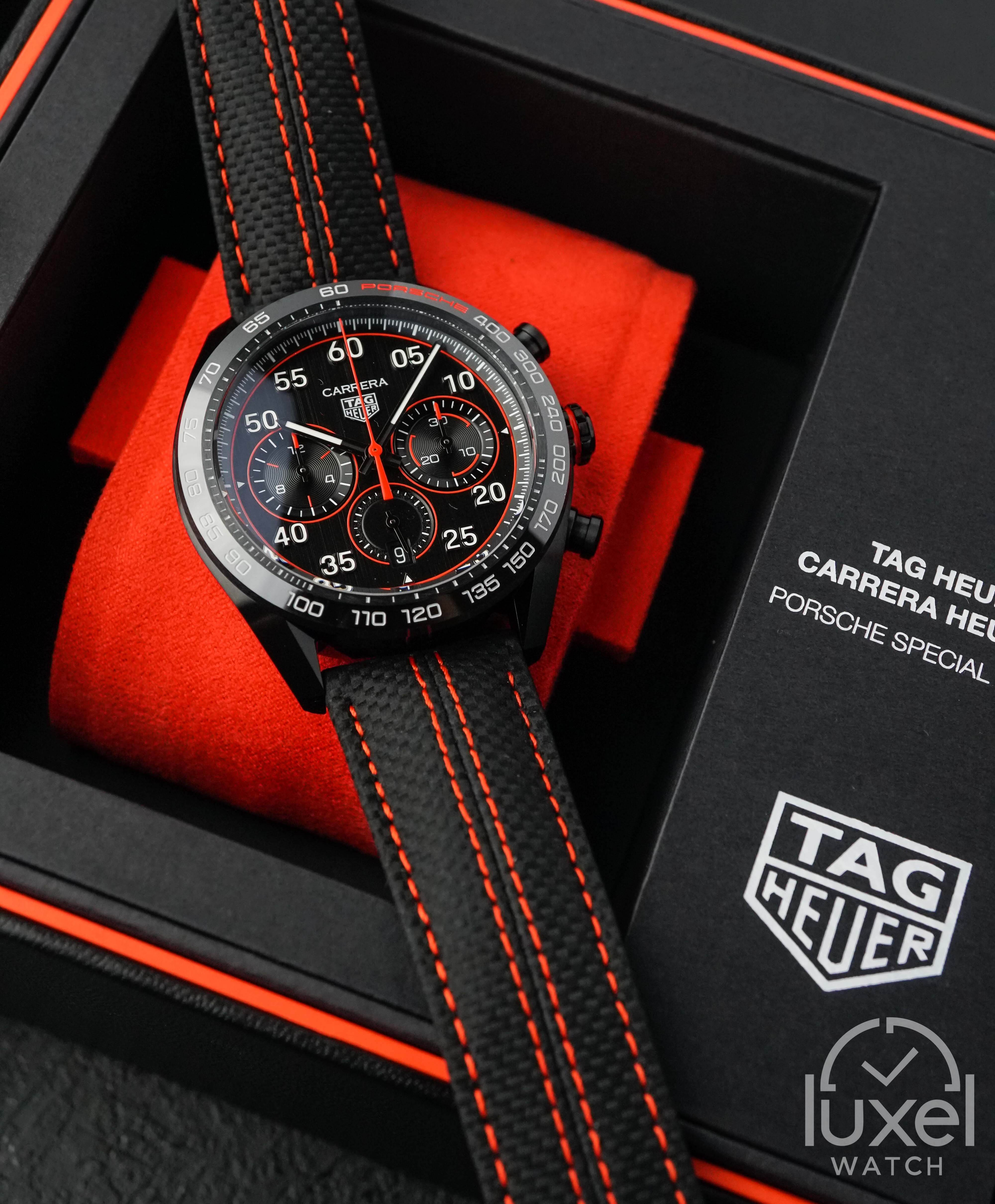 tag heuer Carrera X Porsche Orange Racing CBN2A1M.FC6526