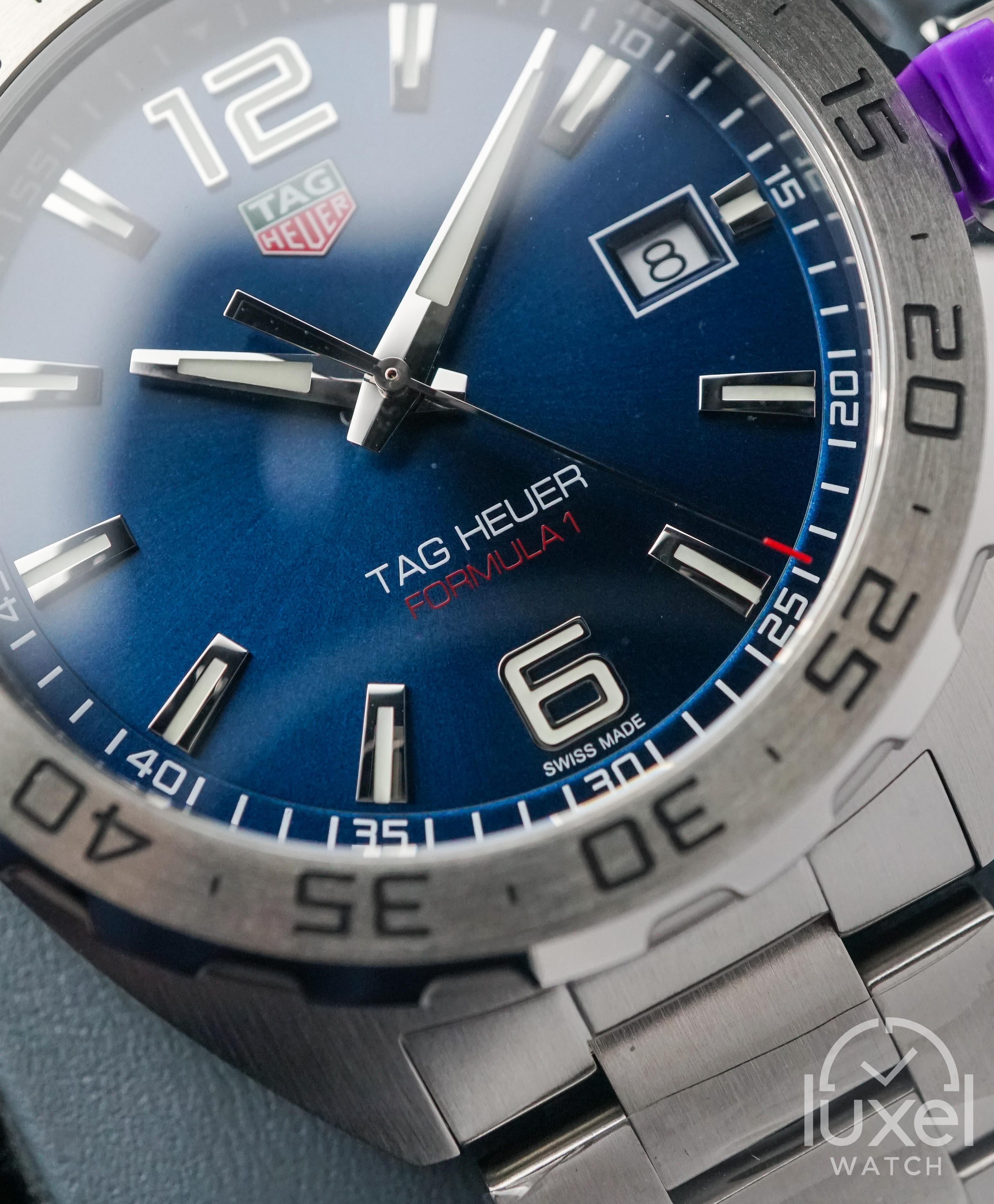 Tag Heuer Formula 1 With Sunray Blue Dial Steel Bracelet WAZ1118.BA0875