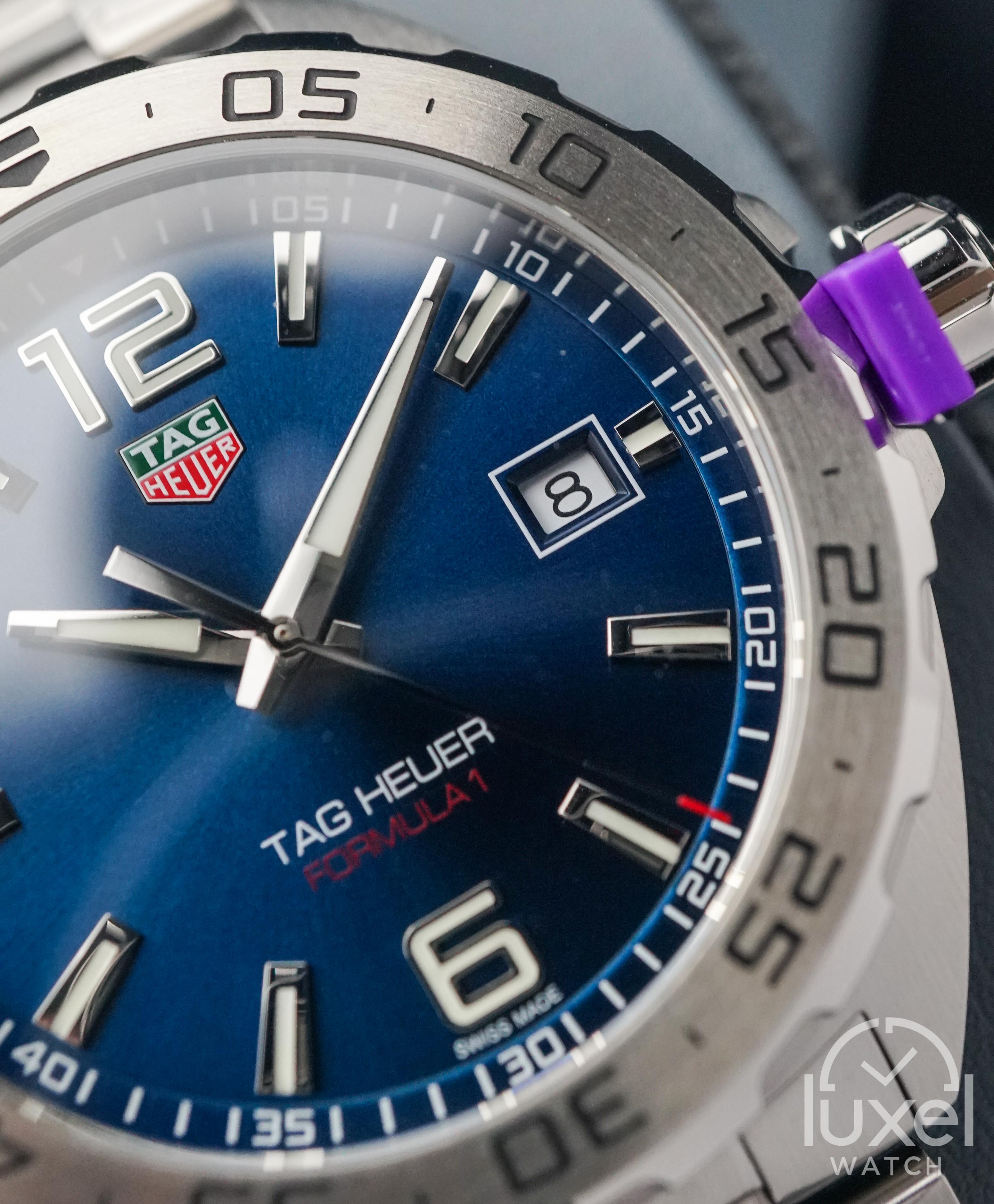 Tag Heuer Formula 1 With Sunray Blue Dial Steel Bracelet WAZ1118.BA0875